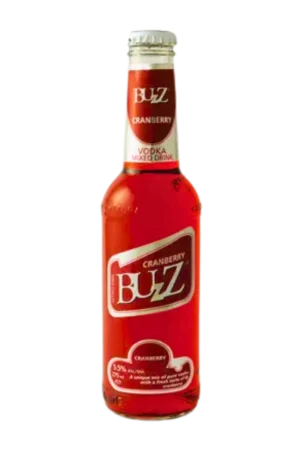 Buy Buzz Cranberry Vodka Mix 5.5% Ready to Drink Liquor Online in Amman, Dead Sea, Marj Al-Hamam - Cheers962 Alcohol Delivery Near Me