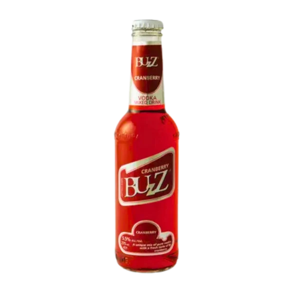 Buy Buzz Cranberry Vodka Mix 5.5% Ready to Drink Liquor Online in Amman, Dead Sea, Marj Al-Hamam - Cheers962 Alcohol Delivery Near Me
