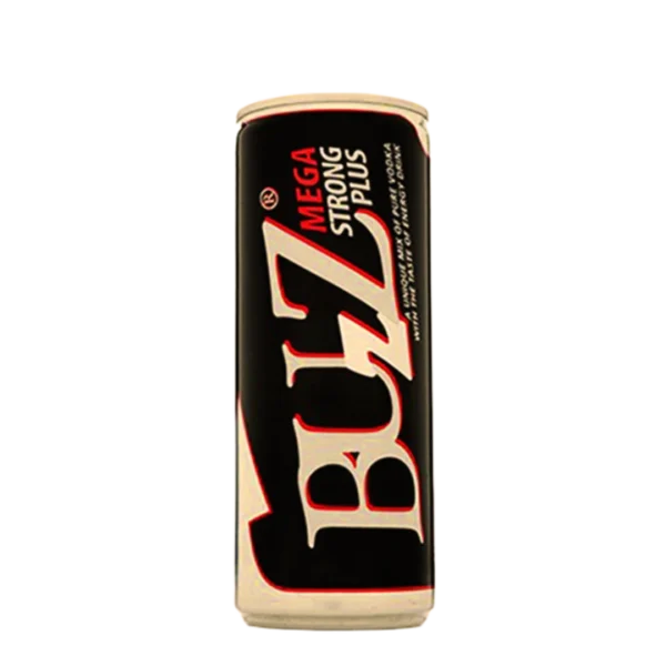 Buy Buzz Mega Strong Plus Can 250Ml Ready to Drink Liquor Online in Amman, Dead Sea, Marj Al-Hamam - Cheers962 Alcohol Delivery Near Me