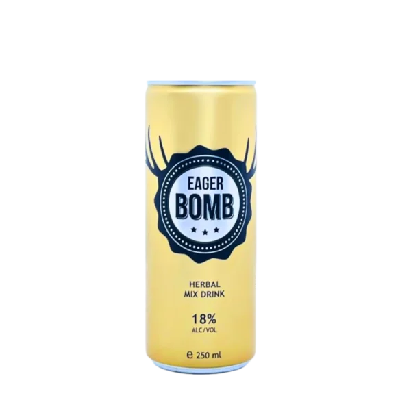 Buy Eager Bomb Herbal Mix Drink 250Ml Ready to Drink Liquor Online in Amman, Dead Sea, Marj Al-Hamam - Cheers962 Alcohol Delivery Near Me