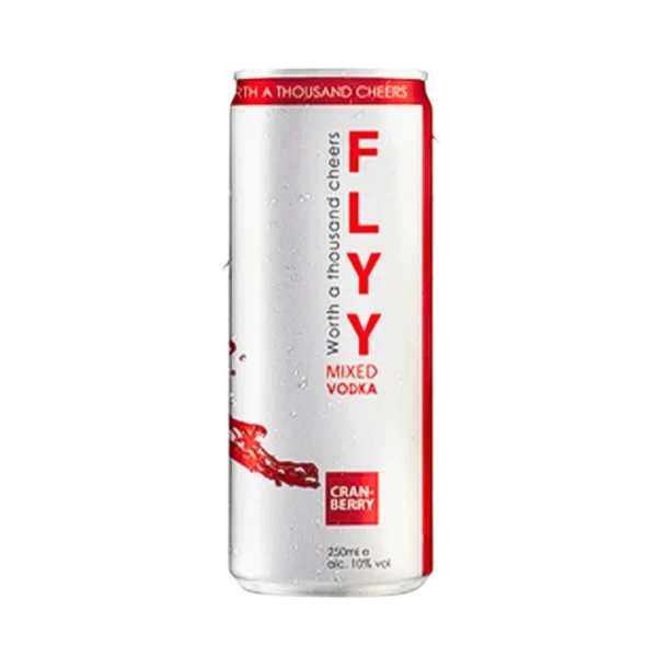 Buy Flyy Cranberry Mixed Vodka 10% 250Ml Ready to Drink Liquor Online in Amman, Dead Sea, Marj Al-Hamam - Cheers962 Alcohol Delivery Near Me