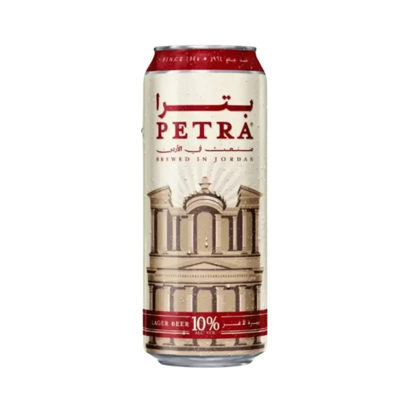 Buy Petra Lager Beer 10%  Beer Online in Amman, Dead Sea, Marj Al-Hamam - Cheers962 Alcohol Delivery Near Me
